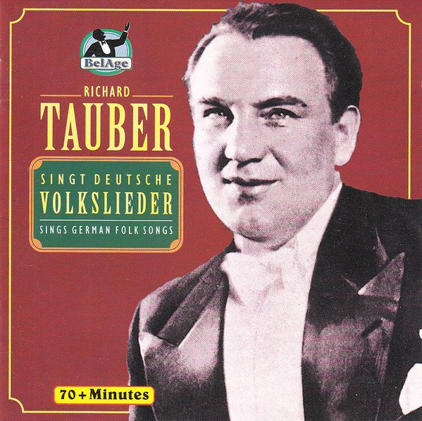 CD Richard Tauber — Sings German Folk Songs фото