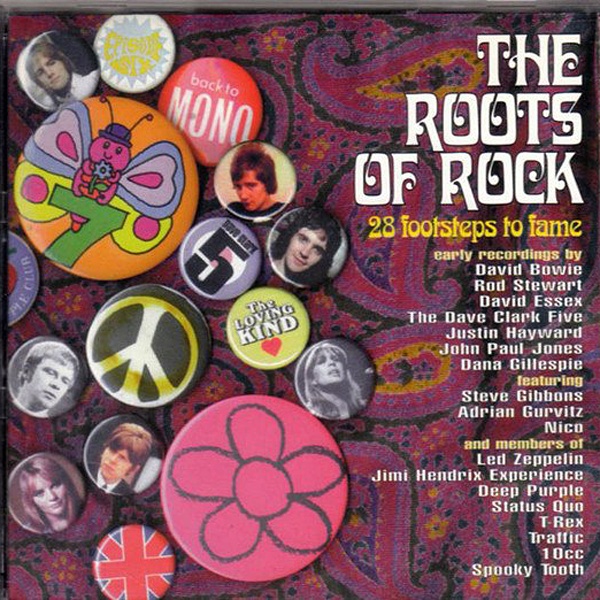CD V/A — Roots Of Rock: 28 Footsteps To Fame фото