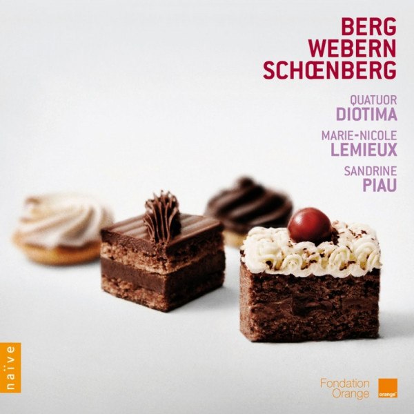 CD Quatuor Diotima / Marie-Nicole Lemieux / Sandrine Piau — Berg / Webern / Schoenberg фото