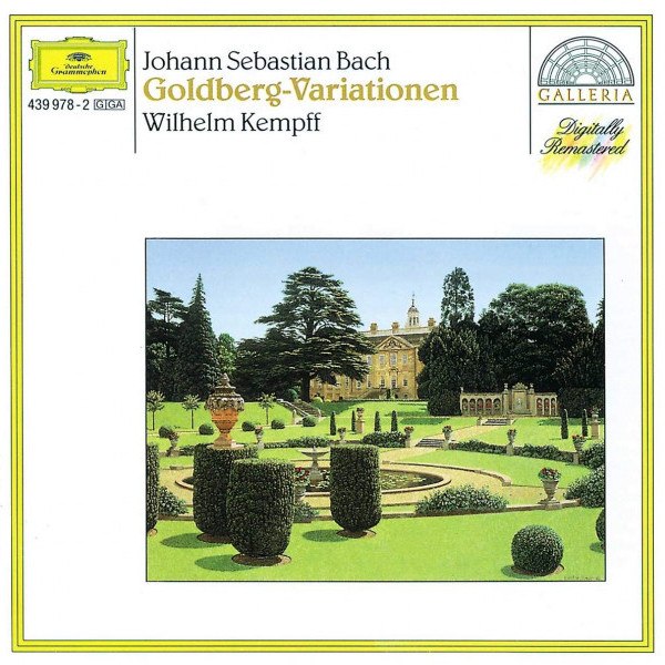 CD Wilhelm Kempff — Bach: Goldberg Variations  фото