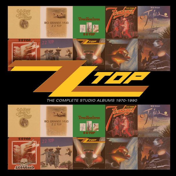 CD ZZ Top — Complete Studio Albums 1970-1990 (10CD) фото