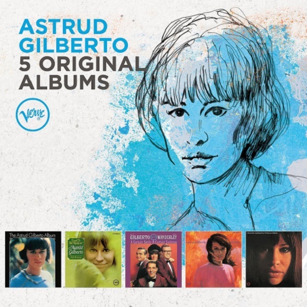 CD Astrud Gilberto — 5 Original Albums (5CD) фото