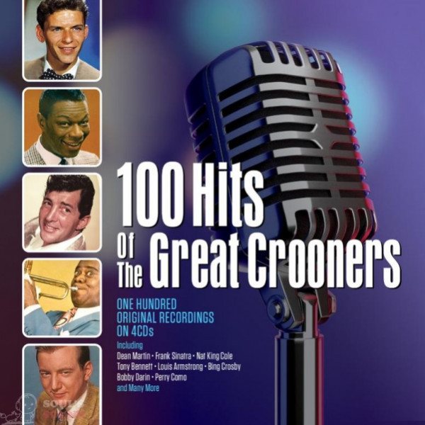 CD V/A — 100 Hits Of The Great Crooners (4CD) фото