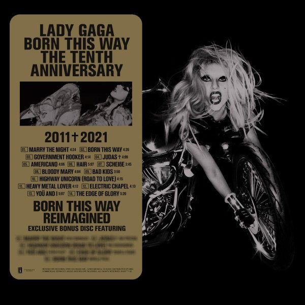 CD Lady Gaga — Born This Way (+bonus disc) фото