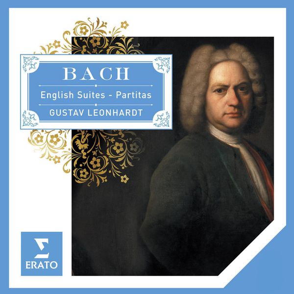 CD Gustav Leonhardt — Bach: English Suites - Partitas (4CD) фото