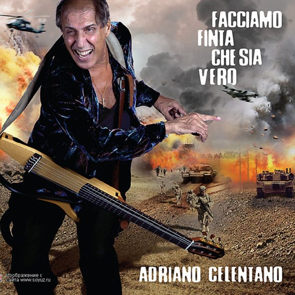 CD Adriano Celentano — Facciamo Finta Che Sia Vero фото