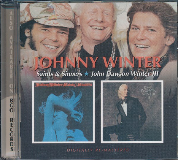 CD Johnny Winter — Saints & Sinners / John Dawson Winter III фото