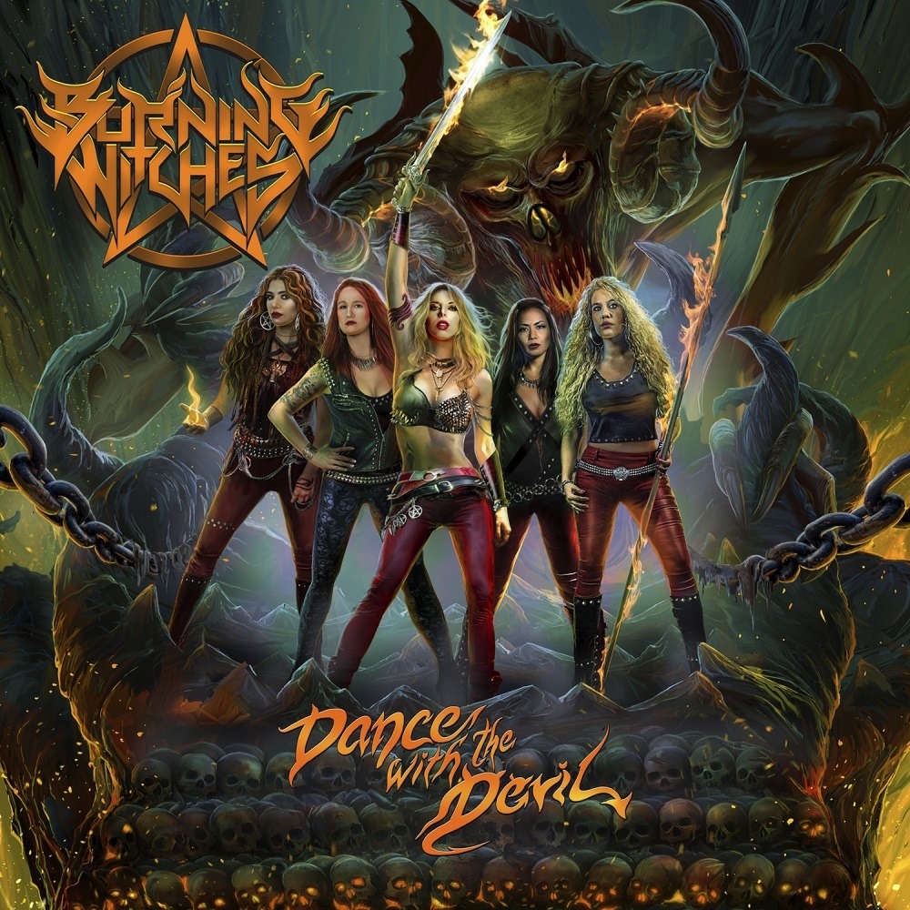 CD Burning Witches — Dance with the Devil фото