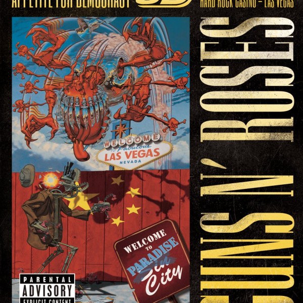 CD Guns N'Roses — Appetite For Democracy: Live At The Hard Rock Casino - Las Vegas (Blu-Ray) фото