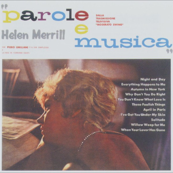 CD Helen Merrill — Parole E Musica фото