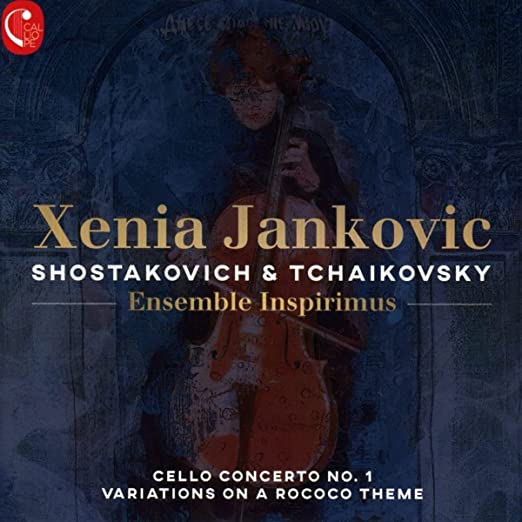 CD Xenia Jankovic / Ensemble Inspirimus — Shostakovich Cello Concerto No 1 in E-flat major op 103 / Tchaikvisky Rococo Variations фото