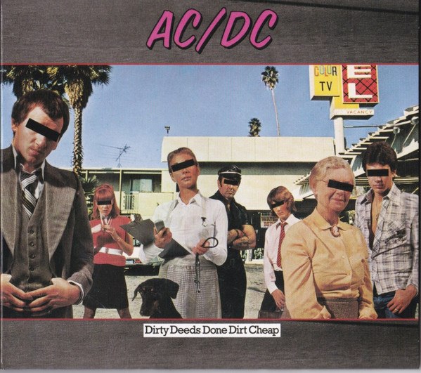 CD AC/DC — Dirty Deeds Done Dirt Cheap фото