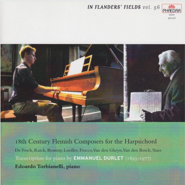 CD Edoardo Torbianelli — In Flanders Fields Vol. 56 : 18th Century Flemish Composers For The Harpsichord  фото