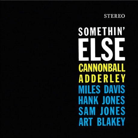 CD Cannonball Adderley — Somethin' Else фото