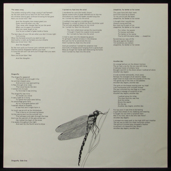 LP Strawbs — Dragonfly (dark red vinyl) фото 3