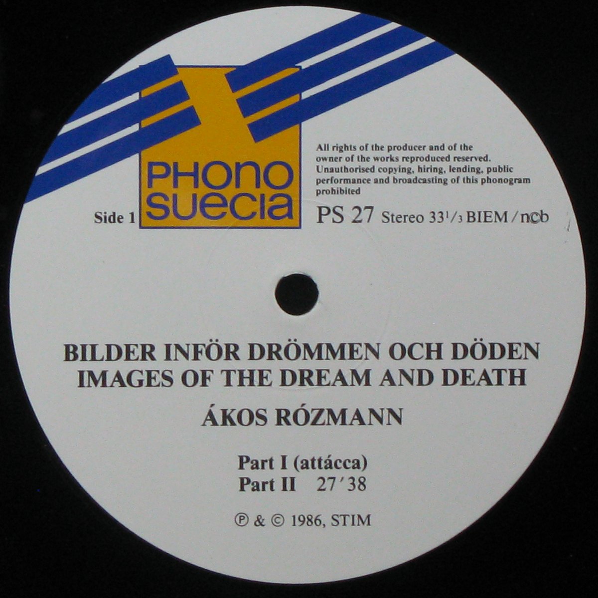LP Akos Rozmann — Images Of The Dream And Death (2LP) фото 4