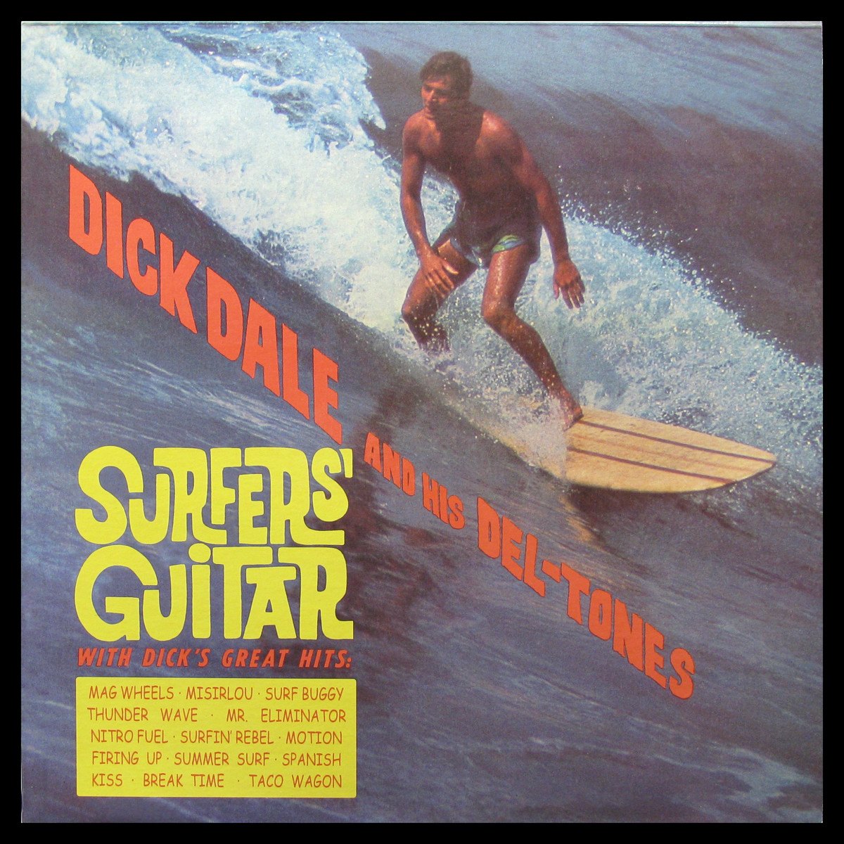 LP Dick Dale And His Del-Tones — Surfer's Guitar (coloured vinyl) фото