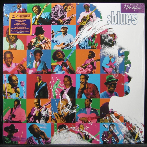LP Jimi Hendrix — Blues (2LP, + booklet) фото
