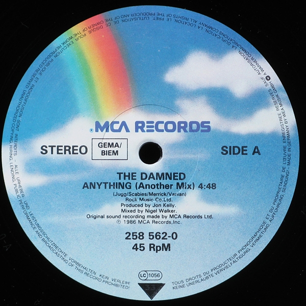 LP Damned — Anything (maxi) фото 2