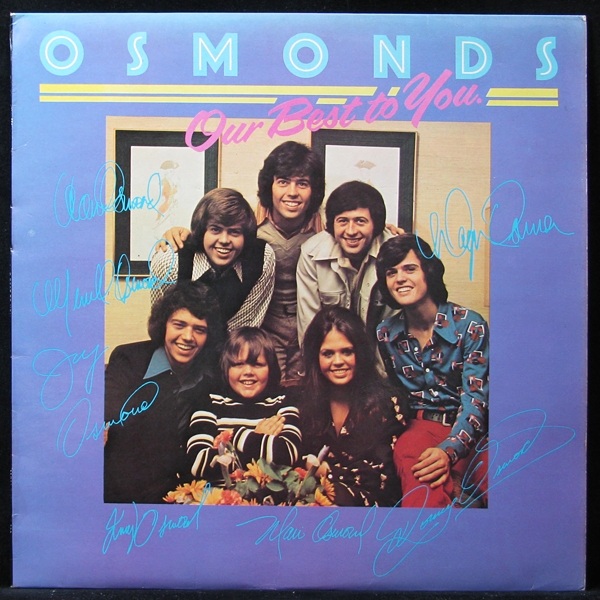 LP Osmonds — Our Best To You фото