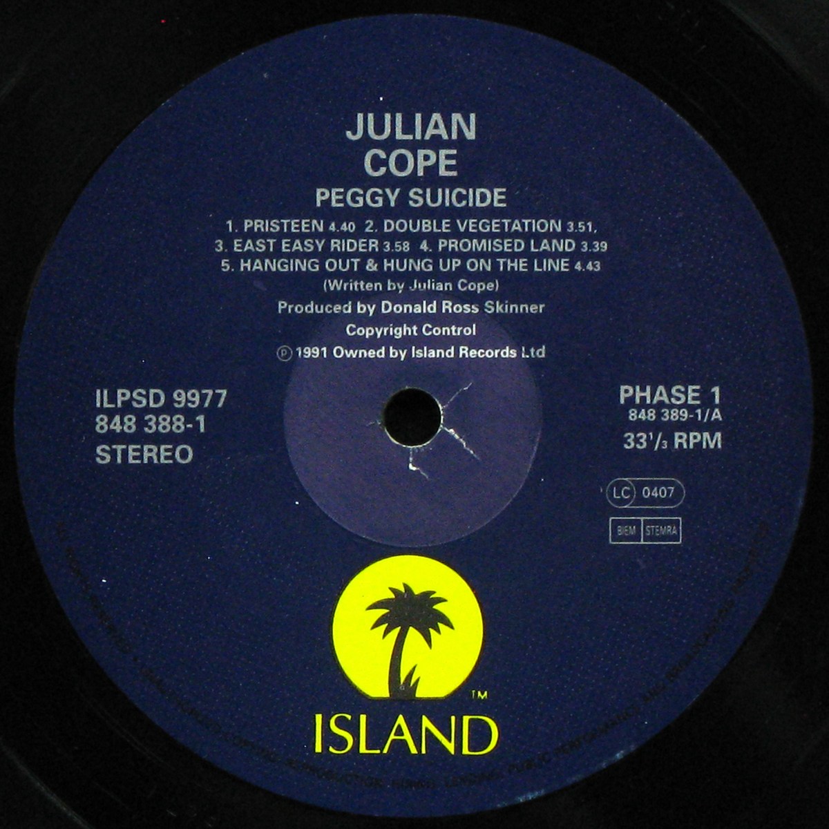 LP Julian Cope — Peggy Suicide (2LP) фото 3
