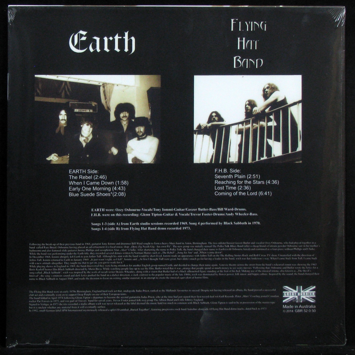 LP Earth / Flying Hat Band — Coming Of The Heavy Lords фото 2