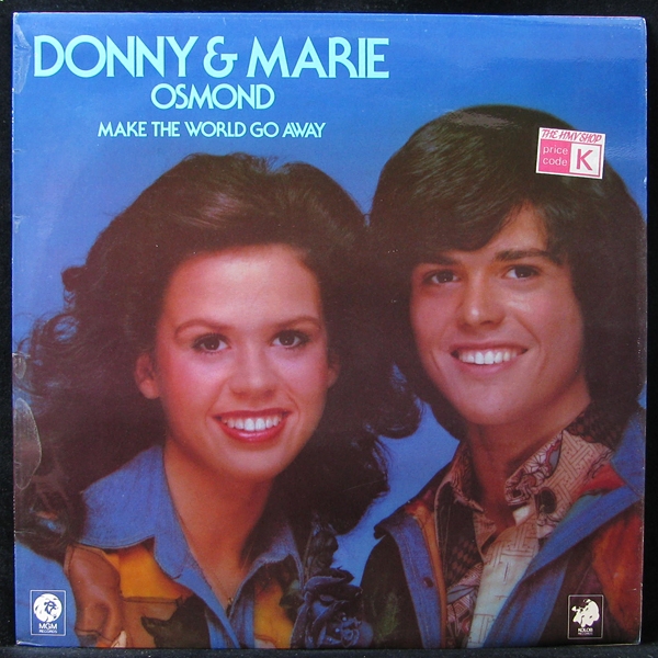 LP Donny & Marie Osmond — Make The World Go Away фото