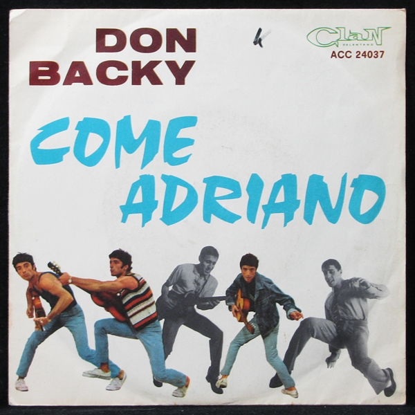 LP Don Backy — Come Adriano (single) фото