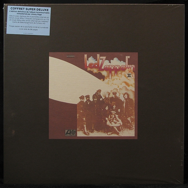 LP Led Zeppelin — Led Zeppelin II (Box: 2LP + 2CD + book + print) фото