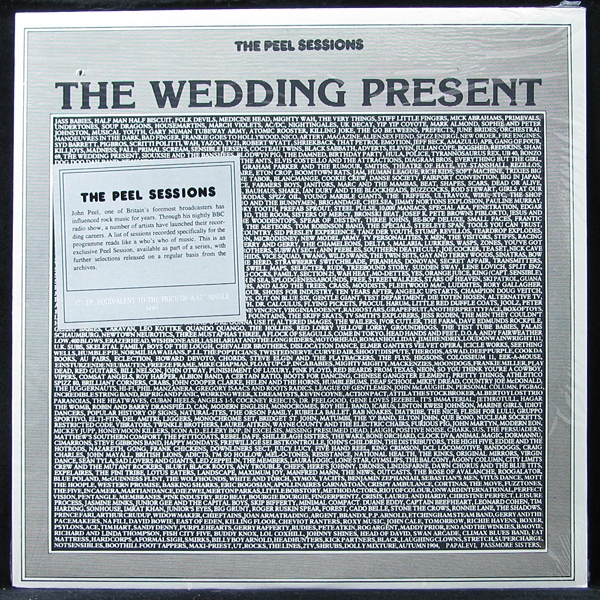 LP Wedding Present — Peel Sessions (maxi, sealed original) фото