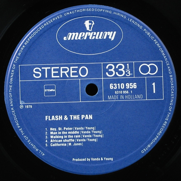LP Flash & The Pan — Flash & The Pan фото 2