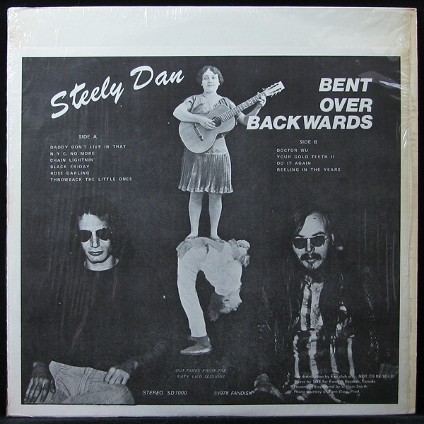 LP Steely Dan — Bent Over Backwards (club edition) фото