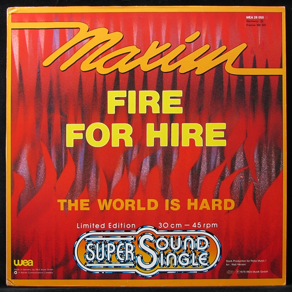 LP Maxim — Fire For Hire (maxi) фото