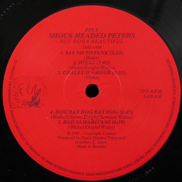 LP Shock Headed Peters — Not Born Beautiful фото 3