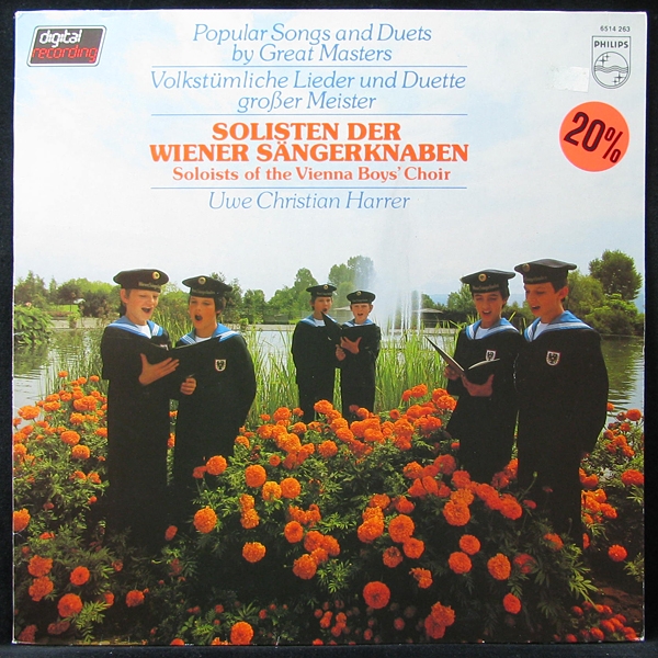 LP Soloists Of The Vienna Boys' Choir — Popular Songs And Duets By Great Masters фото