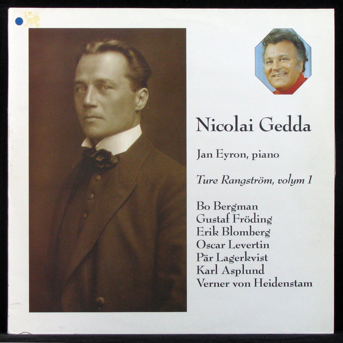 LP Nicolai Gedda / Jan Eyron — Ture Rangstrom, Vol 1 фото