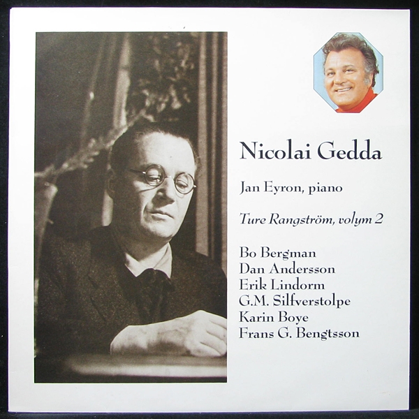 LP Nicolai Gedda / Jan Eyron — Ture Rangstrom, Vol 2 фото