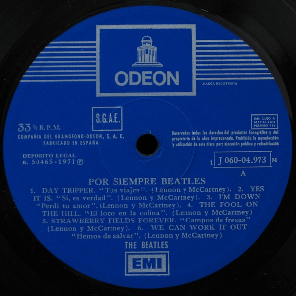 LP Beatles — Por Siempre Beatles фото 3