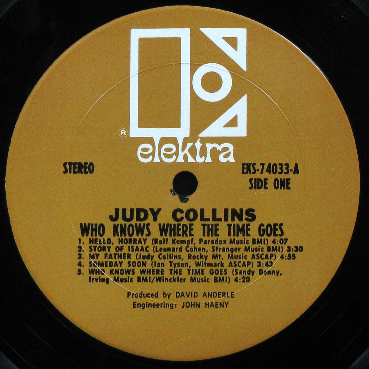LP Judy Collins — Who Knows Where The Time Goes фото 2
