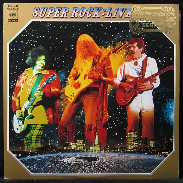 LP V/A — Super Rock: Live (2LP, + booklet) фото