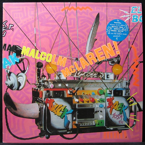LP Malcolm McLaren — Duck Rock (+ booklet) фото