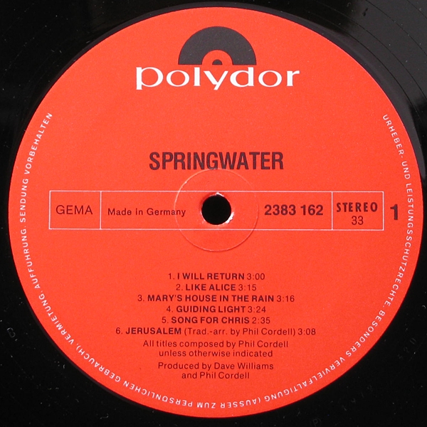 LP Springwater — Springwater фото 3