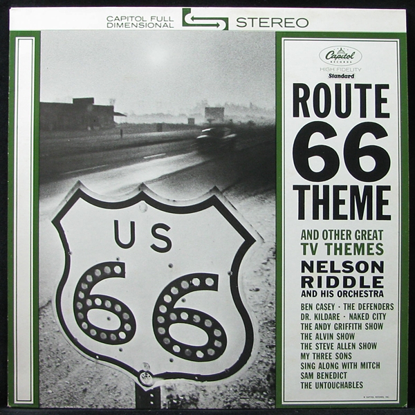 LP Nelson Riddle — Route 66 And Other Great TV Themes фото