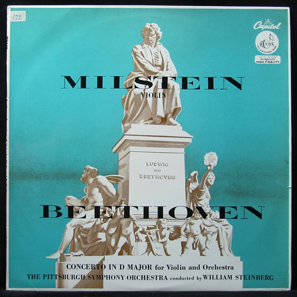LP Nathan Milstein / William Steinberg — Beethoven: Concerto In D Major For Violin And Orchestra фото