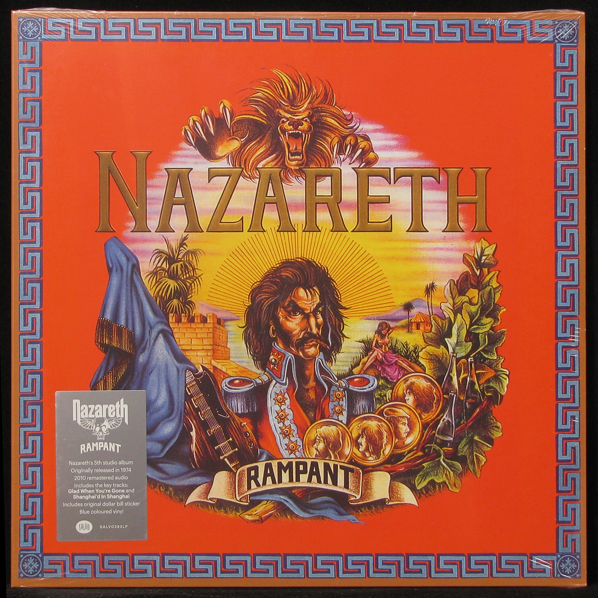LP Nazareth — Rampant (coloured vinyl) фото