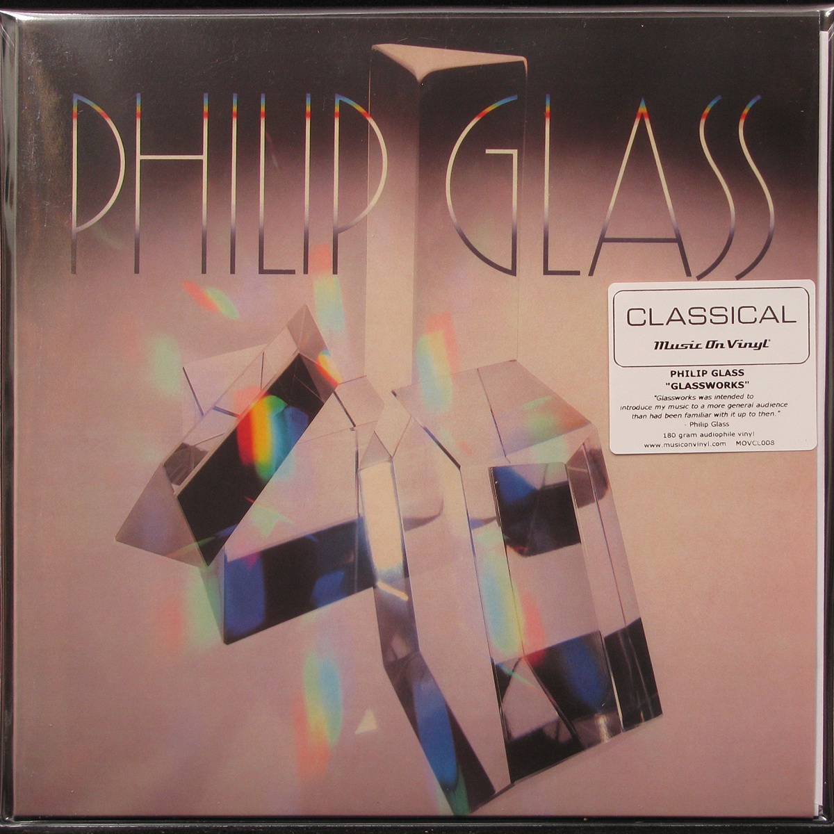 LP Philip Glass — Glassworks фото