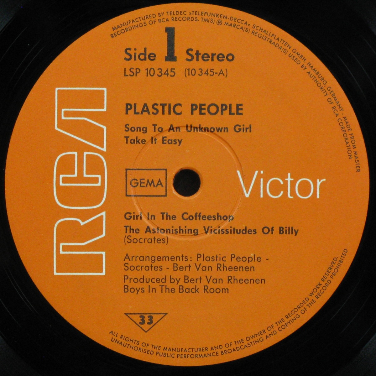 LP Plastic People — Plastic People фото 3