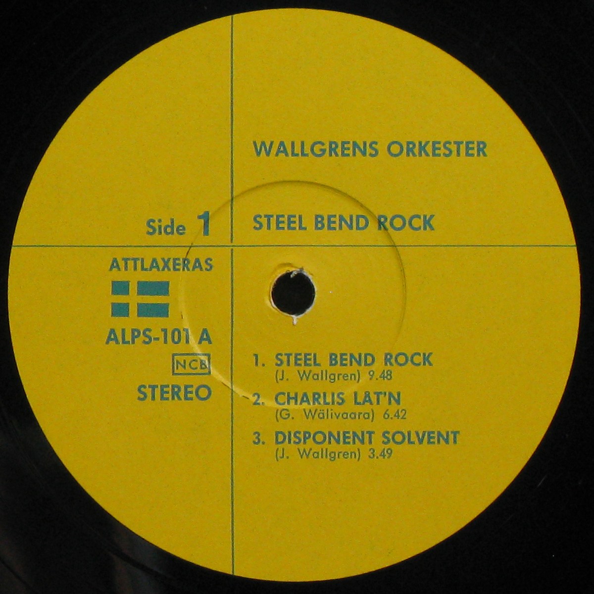 LP Wallgrens Orkester — Steel Bend Rock фото 3