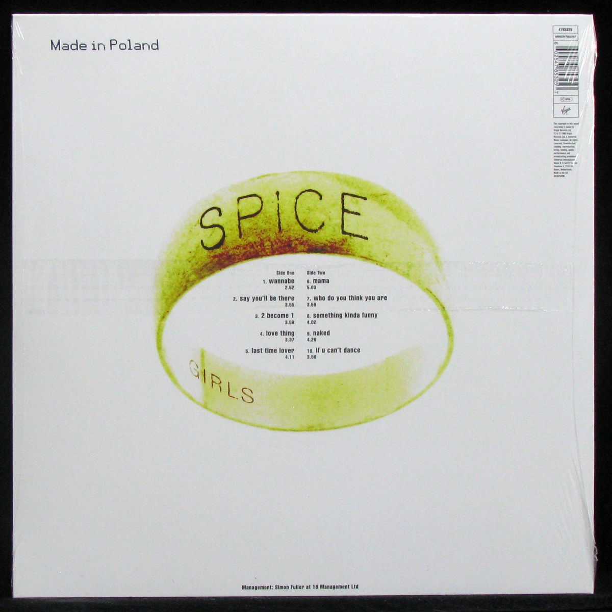 LP Spice Girls — Spice фото 2