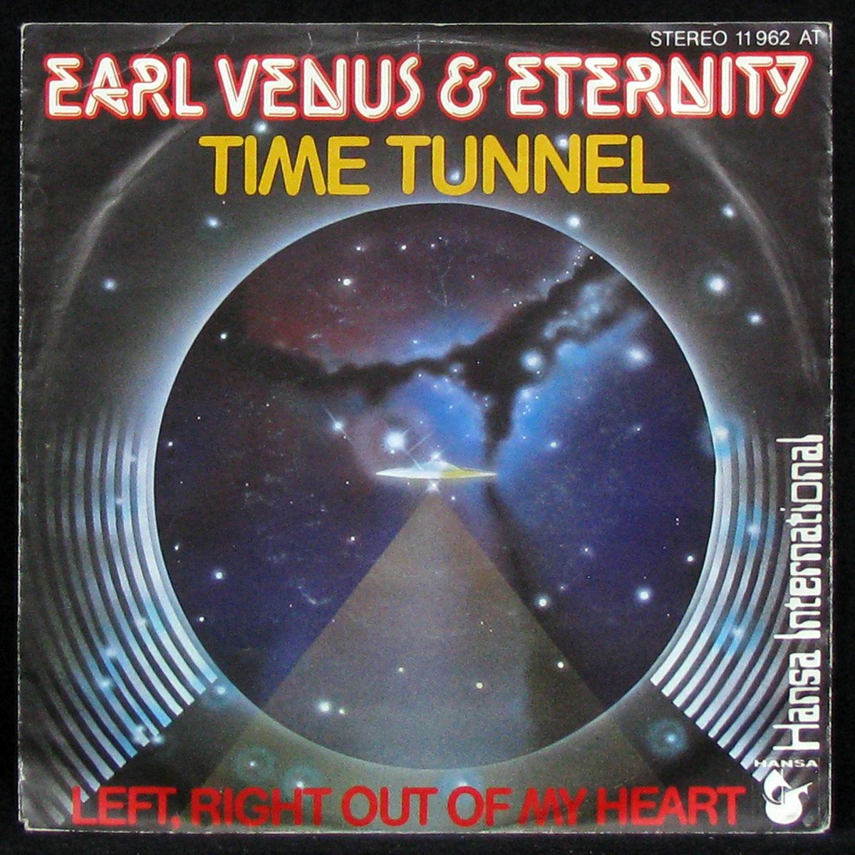 LP Earl Venus & Eternity — Time Tunnel / Left, Right Out Of My Heart (single) фото